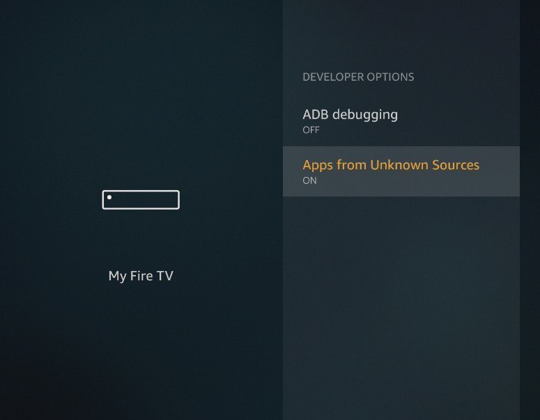 TV One app on Firestick
