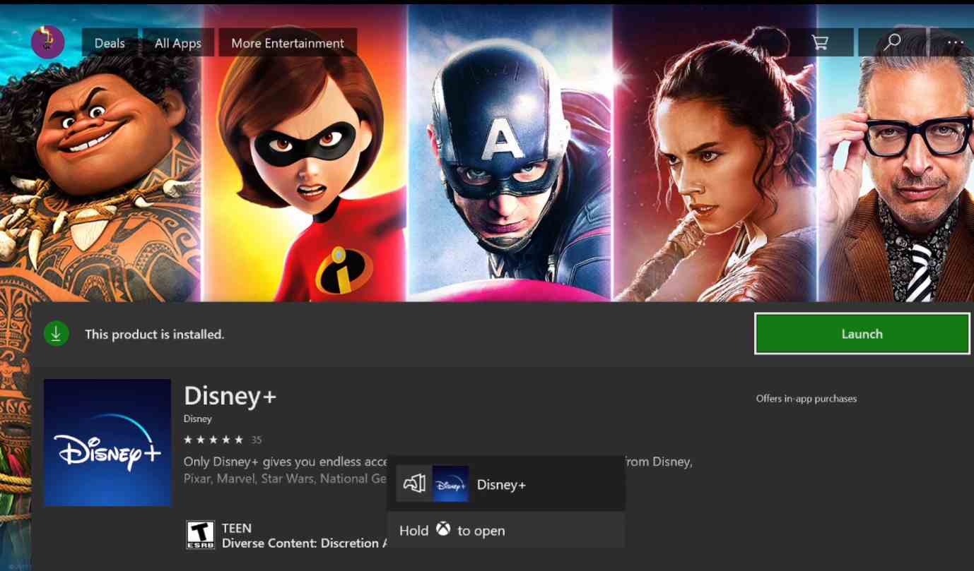 Disney Plus on Xbox One Enjoy Disney+ Shows on your Xbox One