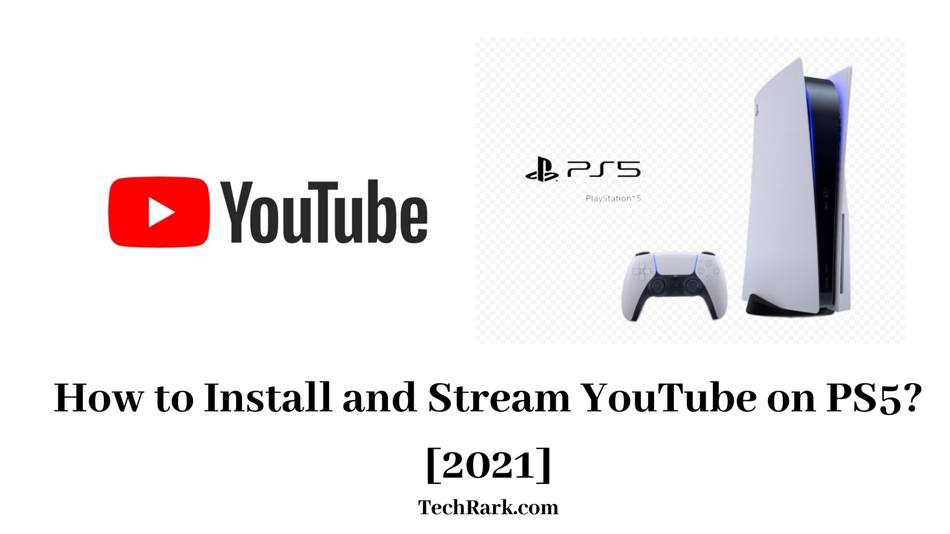 YouTube on PS5