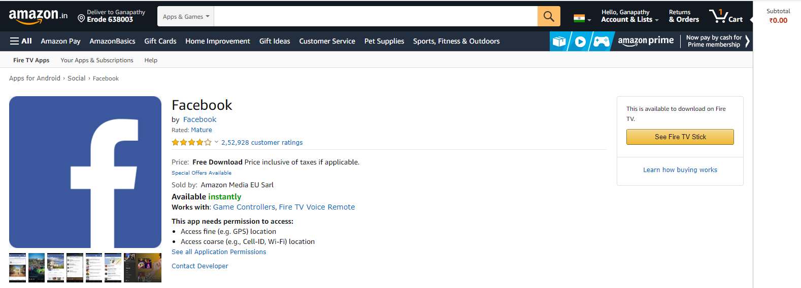 Facebook on Firestick How to Install and Activate [2021]