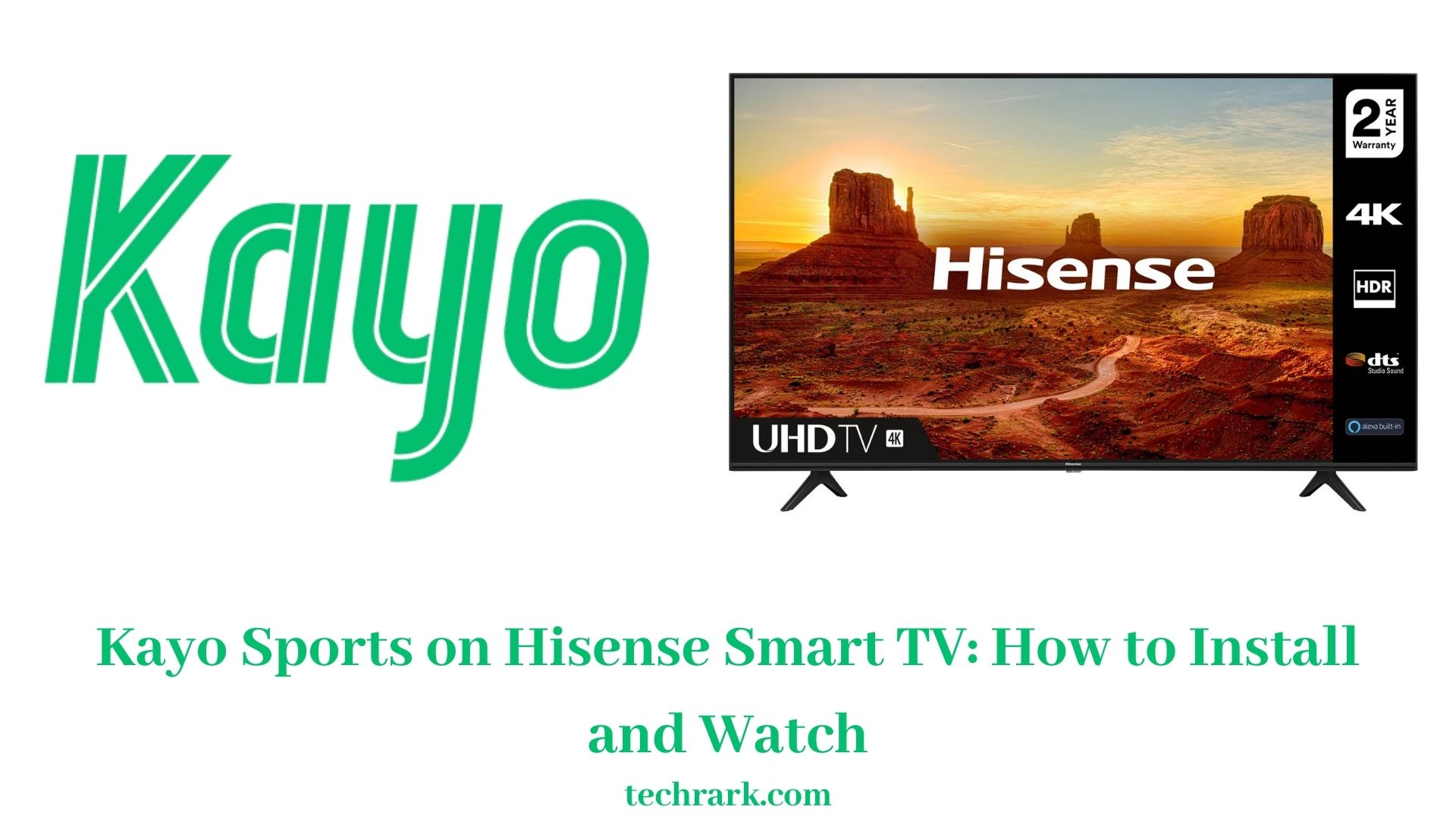 Kayo Sports on Hisense Smart TV