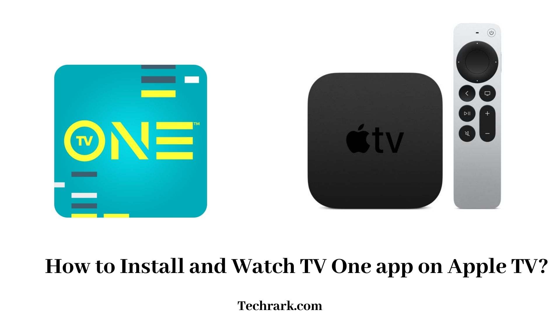 TV One App on Apple TV