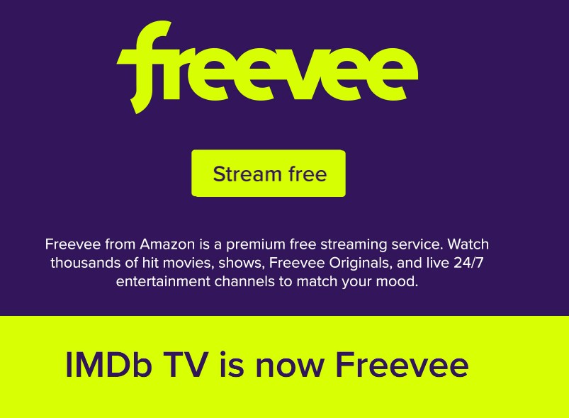 Freevee on Apple TV
