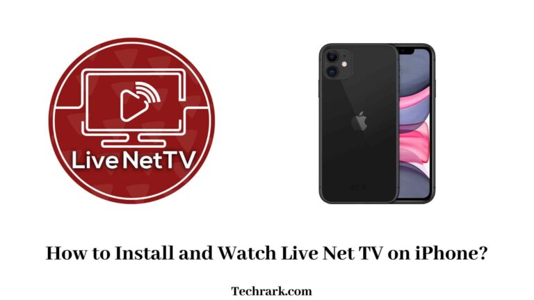 Live Net TV on iPhone